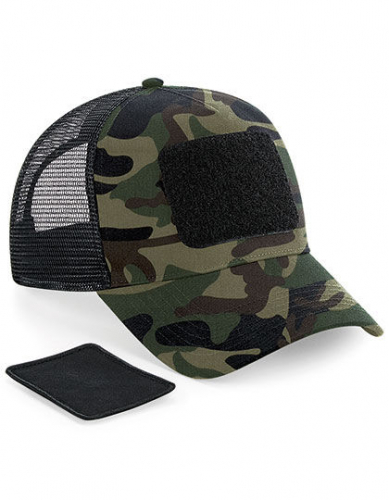 Removable Patch Snapback Trucker - CB641 - Beechfield